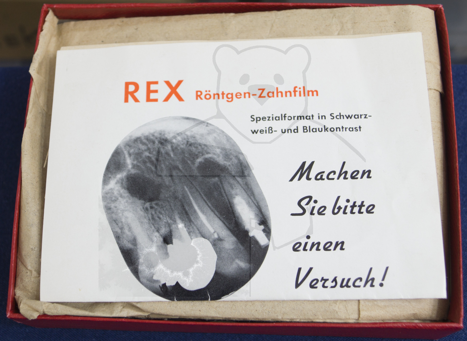 Röntgenspiegel "Röntgen-Freund", Originalverpackung